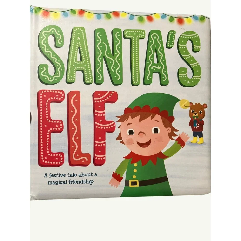 Santa's Elf & The Grumpy Reindeer Children's Board Books Bundle
